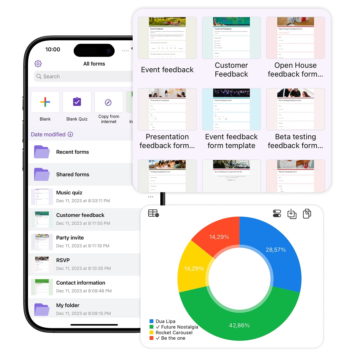 Google Forms App for iPad and iPhone